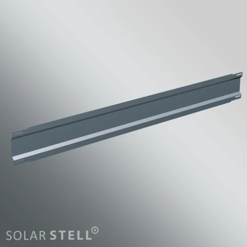 Blubase Connect achterplaat portrait klein (paneelbreedte 956-1093 mm) - alu (doos 85st) - prijs per stuk 500231