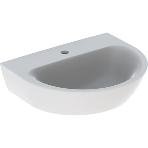 Geberit Renova wastafel 550 x 450 mm - wit - met kraangat - zonder overloop 500.578.01.1