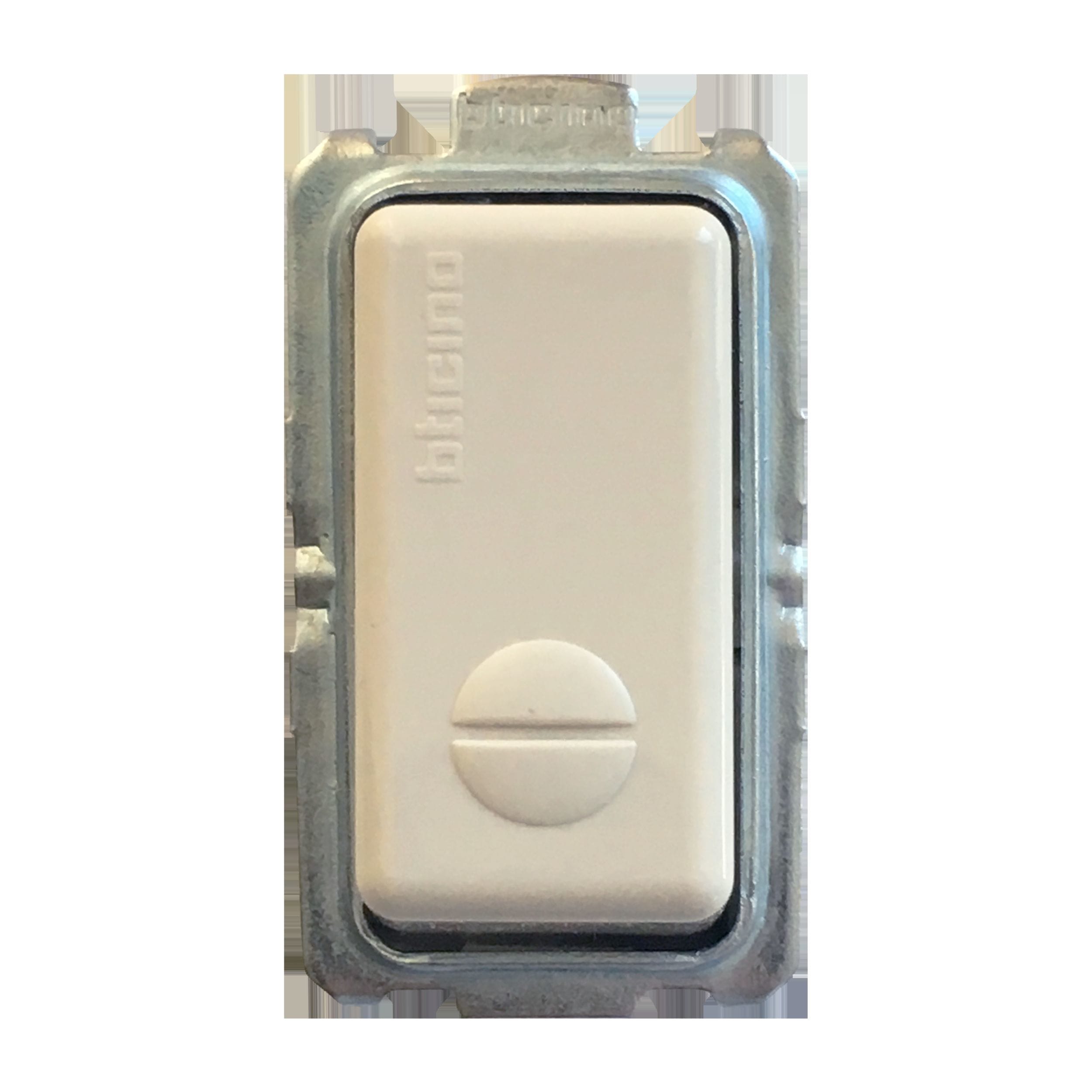 BTICINO Drukknop Magic - 1P NO - 250 V - 10 A - verlichtbaar - 1 module 5005N