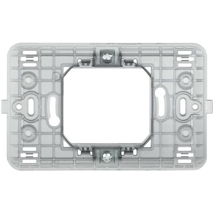 BTICINO Matix brede modulehouder in 2 modules met schroefbevestiging voor afdekramen van 500S/23A