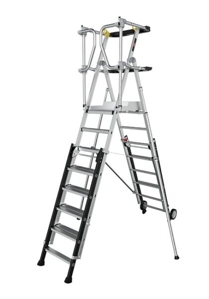 Altrex RolGuard platformtrap 8/11 treden - werkhoogte 4