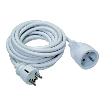 MEERV.KONTAKTDOZEN + SNOEREN 2 Verlengsnoer 3G1