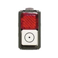 BTICINO Drukknop Magic - met verlichtbare verklikker - 1 NO - 24 V - 1
