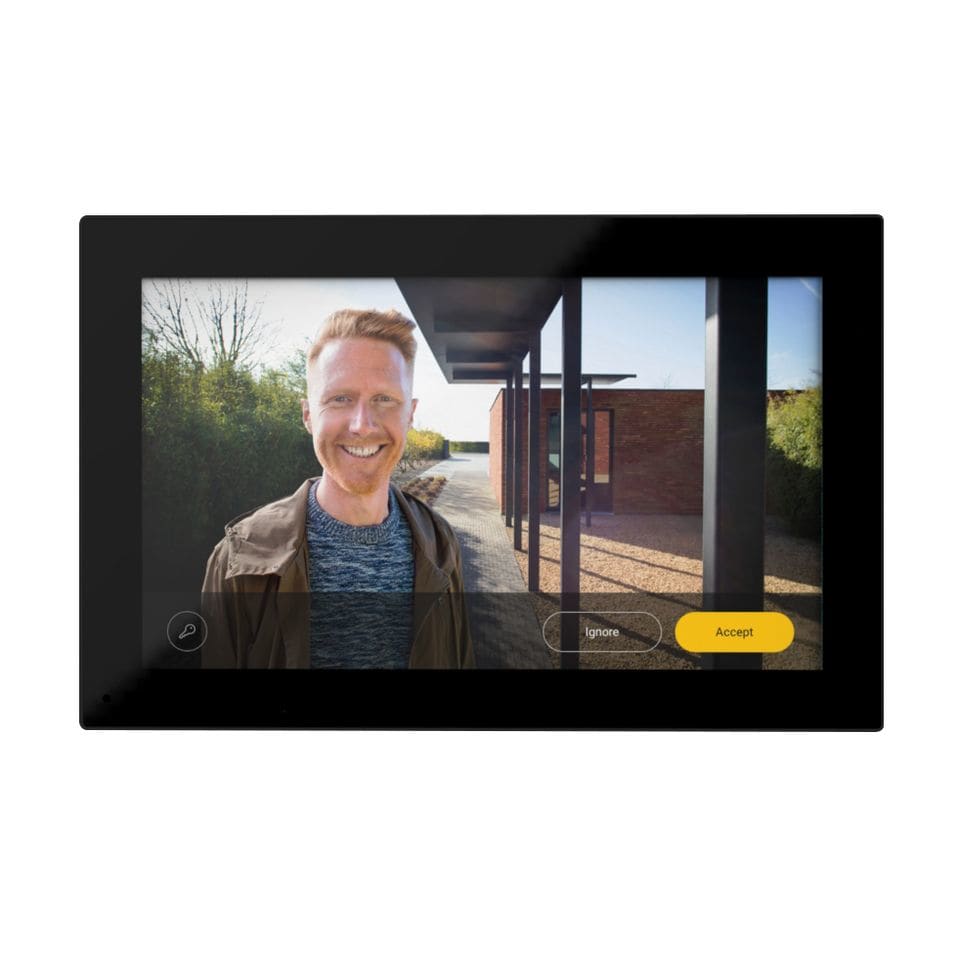 NIKO Videobinnenpost voor 2-draadse toegangscontrolesystemen 510-50000