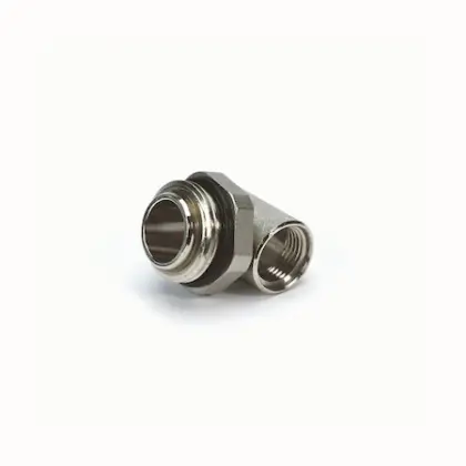Begetube chroom collectoreindstuk 4/4 M - 1/2 x 1/2 - met O-ring 510452626