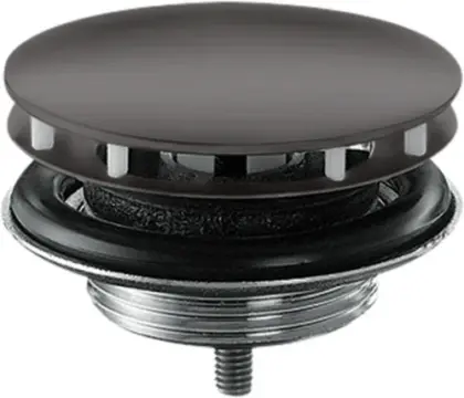 Axor afvoerplug - brushed black chrome 51301340
