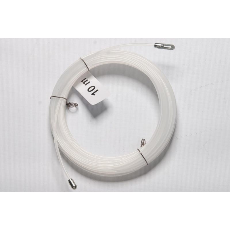 ELEMEC Nylontrekveer 3mm 10m -1oog/1bol(wit) 52010