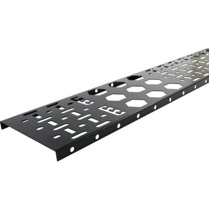 Excel Networking Solutions Environ Cable Tray 42U 300mm wide (2 Qty) - Black 542-300-42-BK