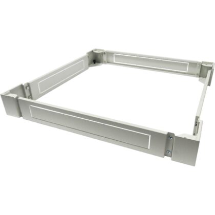 Excel Networking Solutions Environ Plinth for CR/ER Racks 800mm Wide x 800mm Deep - Grey White 542-988-GE