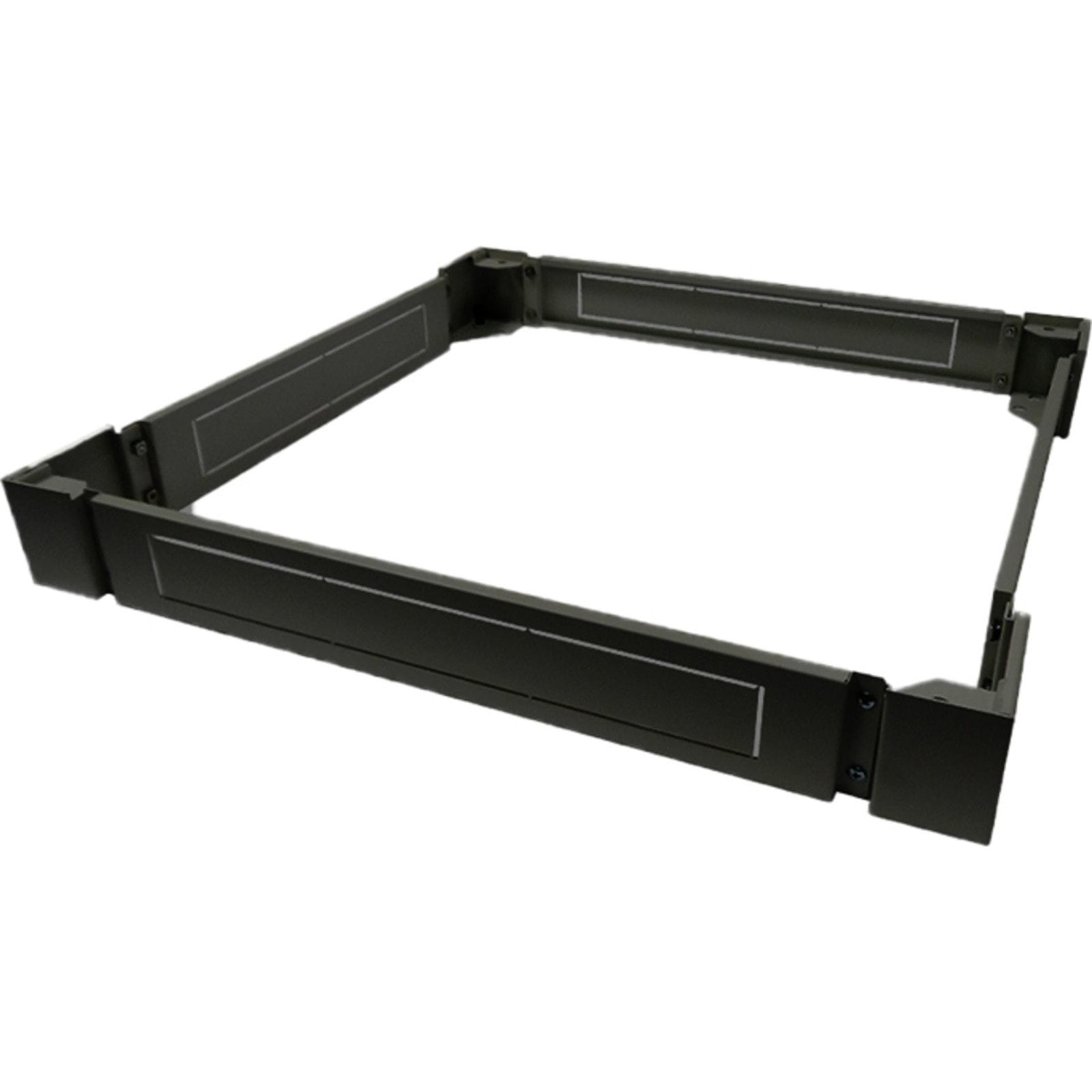 Excel Networking Solutions Environ Plinth 800mm Wide x 1200mm Deep for SR Racks - Black 544-982-BK