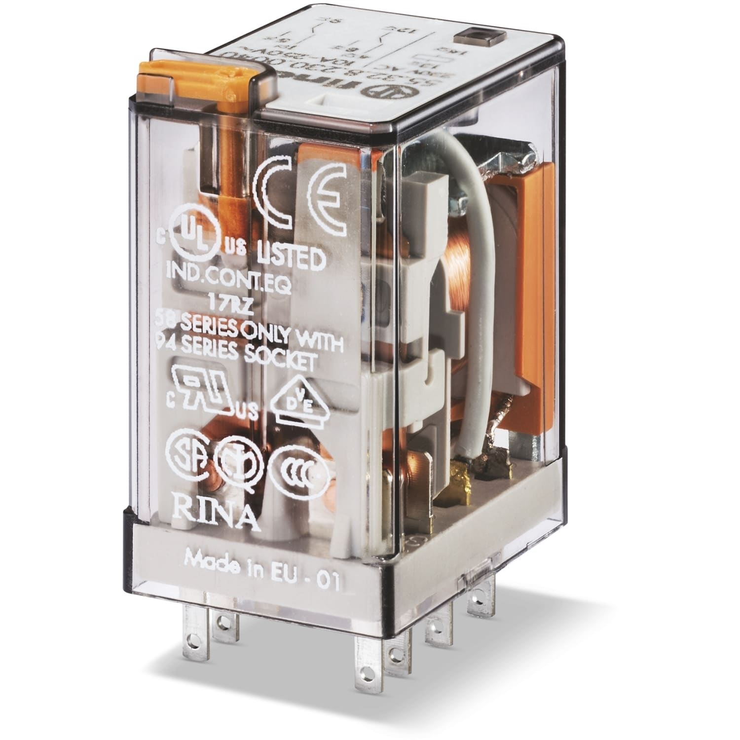 FINDER Miniatuur industrierelais - AgNi