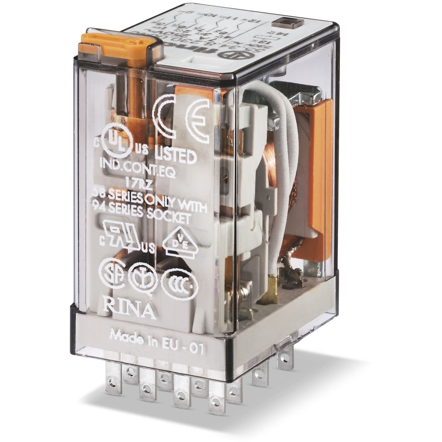 FINDER Miniatuur industrierelais - AgNi