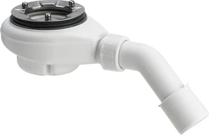 Viega Tempoplex douchesifon 90 mm - naakt - zonder kleurset - afvoer horizontaal - inbouwhoogte 80 mm 575625