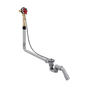 Hansgrohe Exafill badlediging met vulling via de overloop - voor groot bad - watertoevoer 3/4 58126180