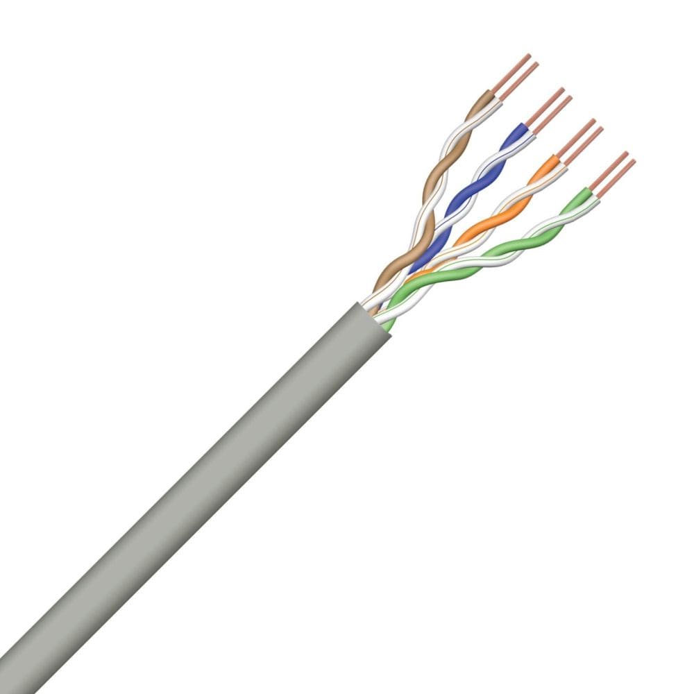 GENERAL CABLE U/UTP CAT5E 4P PVC Eca Grijs 60080842