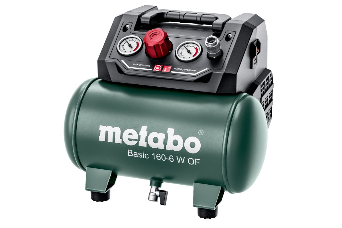 Metabo BASIC 160-6 W OF Compressor Basic 230v 601501000