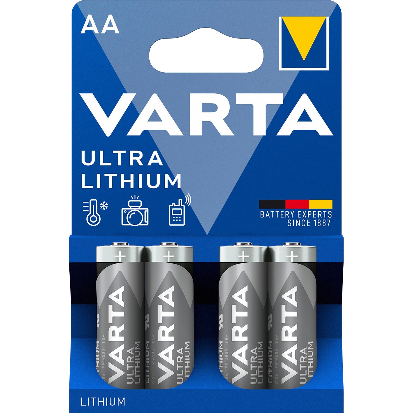 VARTA Batterij ULTRA LITHIUM - AA - 1