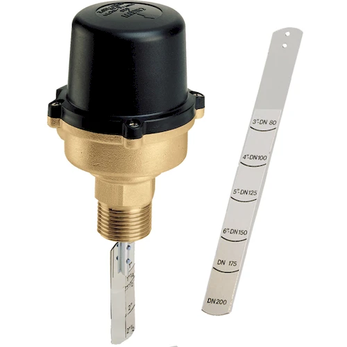 Caleffi 626 stromingsschakelaar 4/4 M - max 10bar - voor buis van 4/4 tot 8 duim 626600