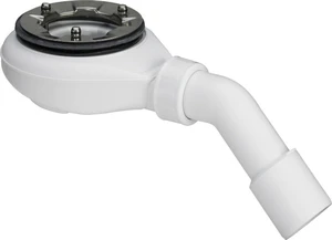 Viega Tempoplex douchesifon 90 mm - naakt - zonder kleurset - afvoer horizontaal - inbouwhoogte 60 mm 634117