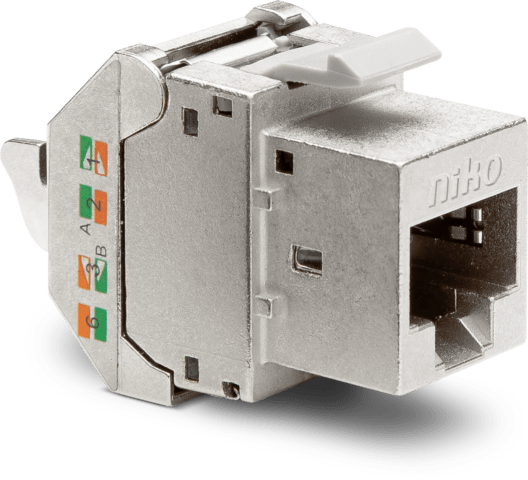 NIKO Afgeschermde rj45-connector stp cat6