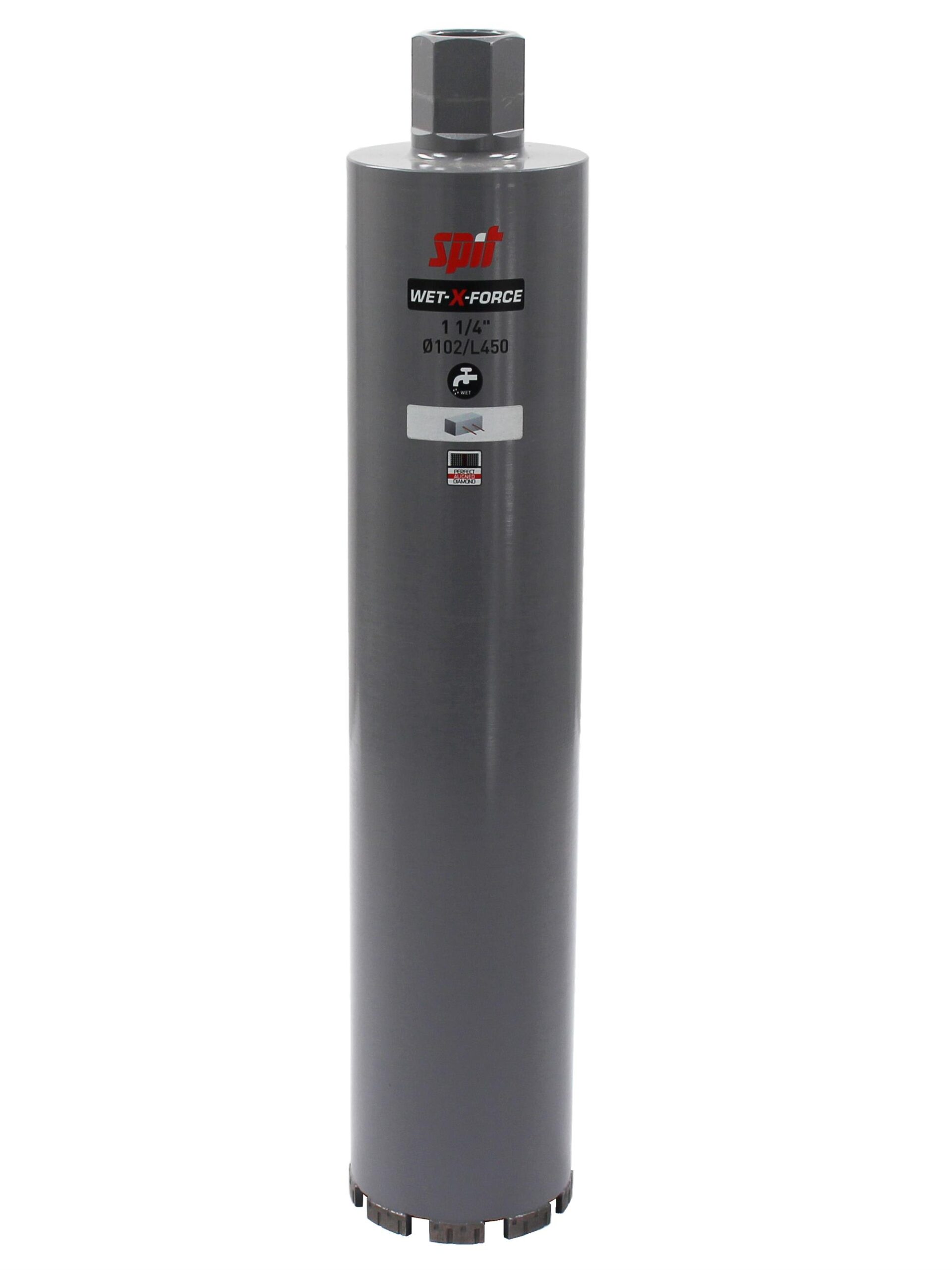 SPIT WET-X-FORCE diamantboor 1''1/4 Ø 82mm x 450mm 654726