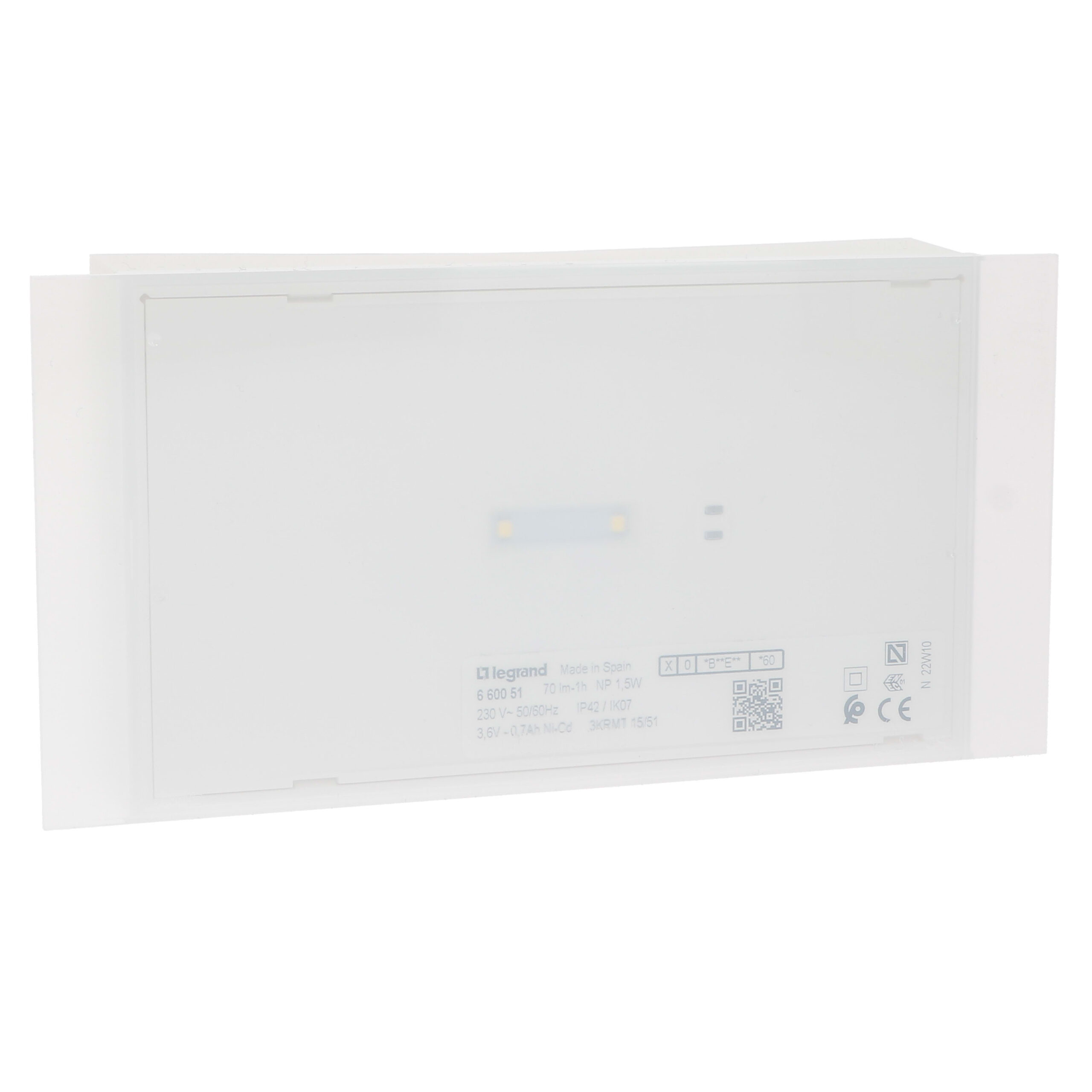 LEGRAND X-Light 180 - NP-1h-100lm IP42 - standaard 660052
