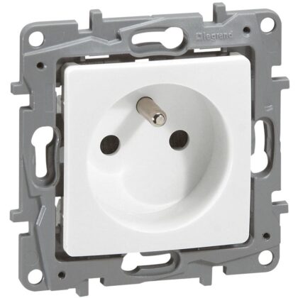 LEGRAND Niloé contactdoos 2P+A 230V steekklemmen