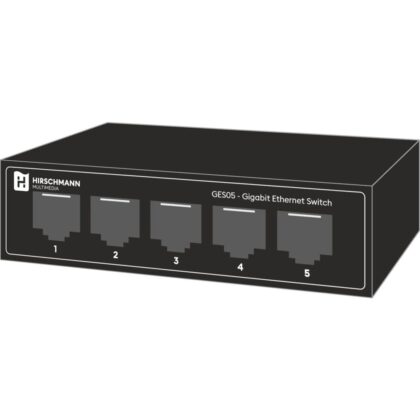 HIRSCHMANN 5-poorts Gb Ethernet switch 695021302