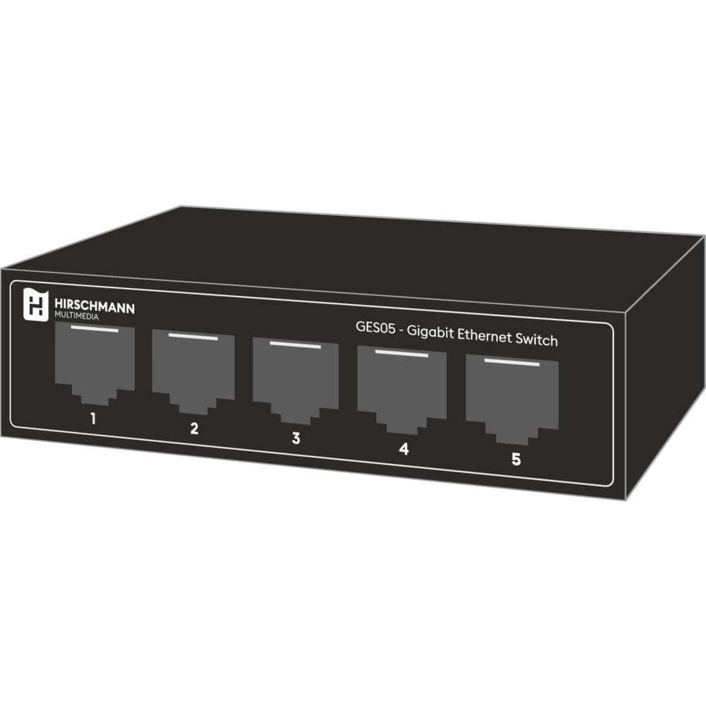 HIRSCHMANN 5-poorts Gb Ethernet switch 695021302
