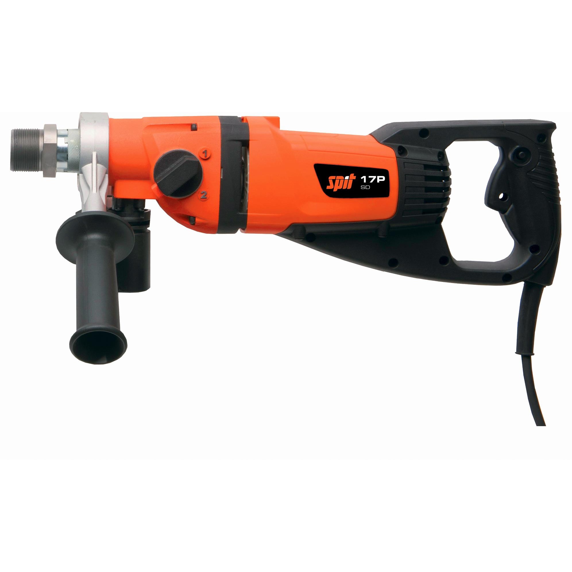 SPIT Diamantdroogboormachine SD17P + adapters met stofkap M16 en SDD