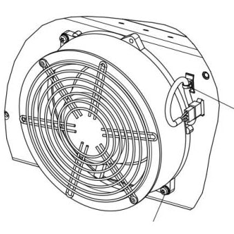 SIEMENS spare part**** MICROMASTER 420/440 Fan unit 2-wire FSA 6SE64007AA000AN0