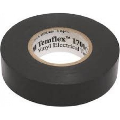 3M Temflex 1500 elektrische isolatietape vinyl 19mm x 20m zwart 7000062291