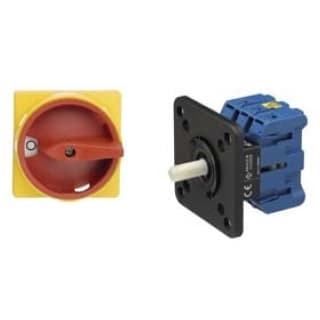 KRAUS & NAIMER Nood-Uit - 4P 0-1 32A 4vijs IP66 Verg Gr 70014349