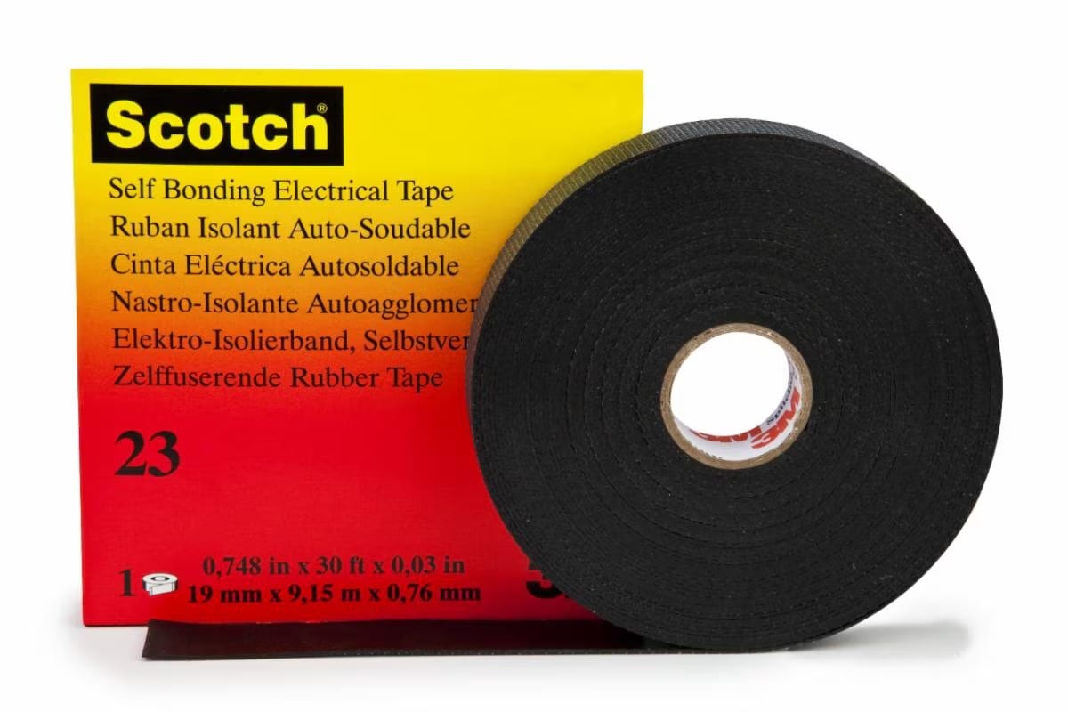 3M Scotch 23 Rubber isolatietape met schutlaag