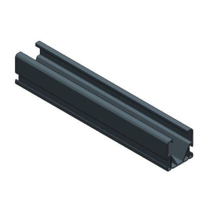 Van der Valk Alu. Side++ profiel L=2370 mm XXL Zwart 701702370ZW