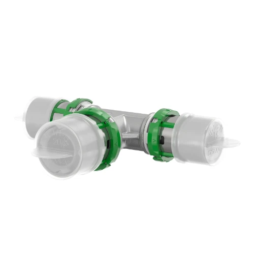 Comap Skinpress Metal verloop T-stuk 26 x 32 x 26 mm 7130RW263226