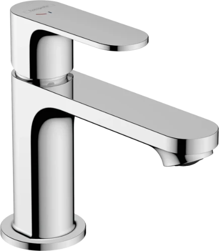 Hansgrohe Rebris S 80 wastafelmengkraan CoolStart met automatische lediging - chroom 72513000