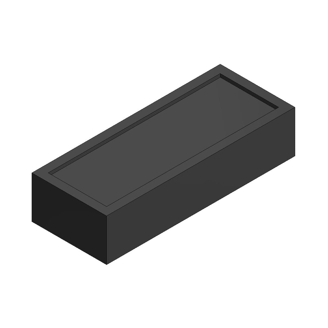 Van der Valk Rubber ophoogblok 290x115x60mm voor ValkPro+ voor grinddak 729627