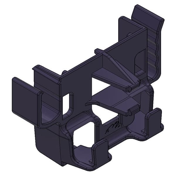 Van der Valk Kunststof einddop ValkPitched Trapezium - zwart 739059