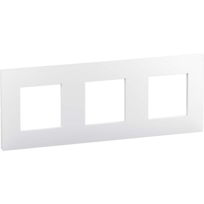 LEGRAND Valena Next afdekplaat 3 mech 71mm glanzend wit 741103L
