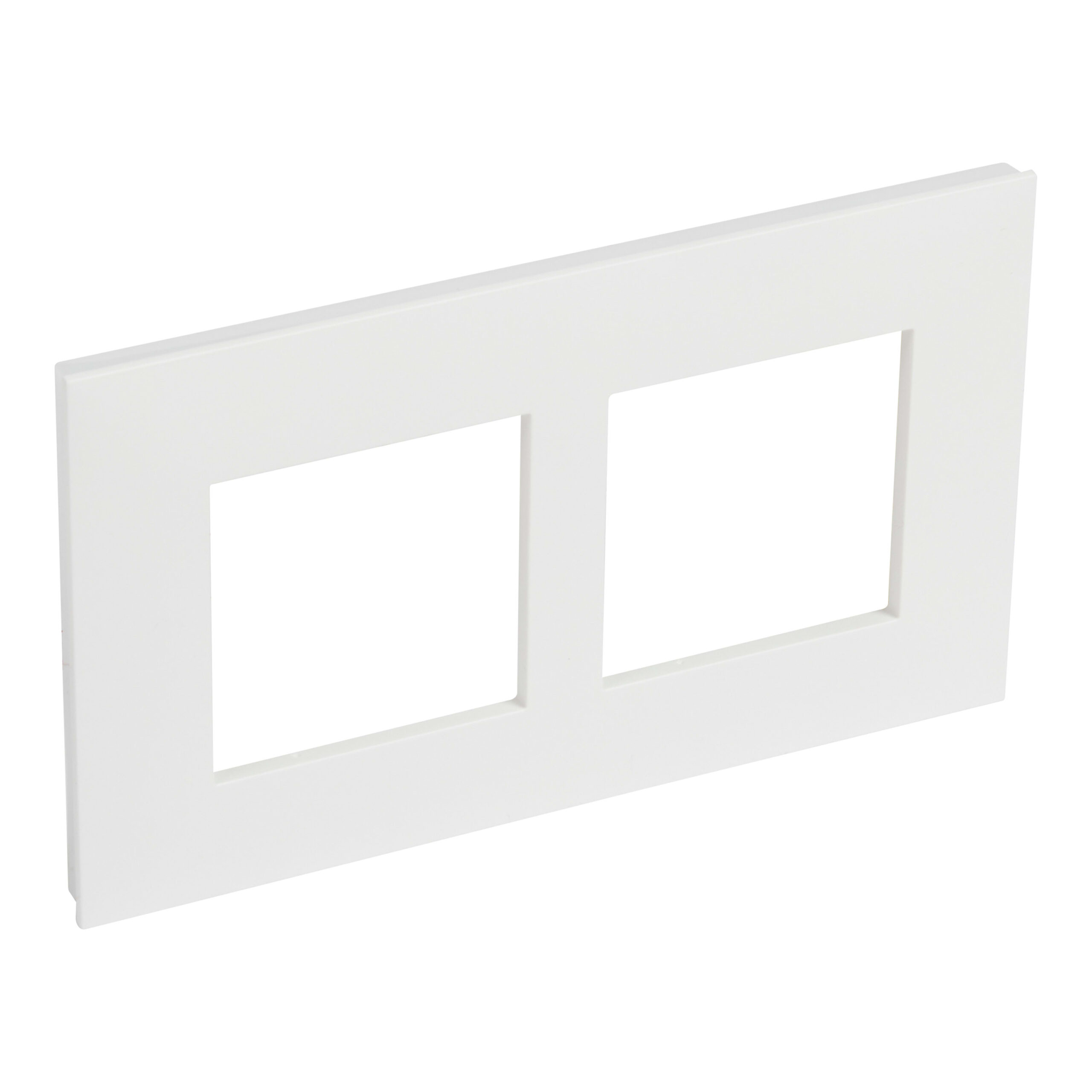 LEGRAND Valena Next afdekplaat 2 mechanismen vert centerafstand 57mm wit 741108