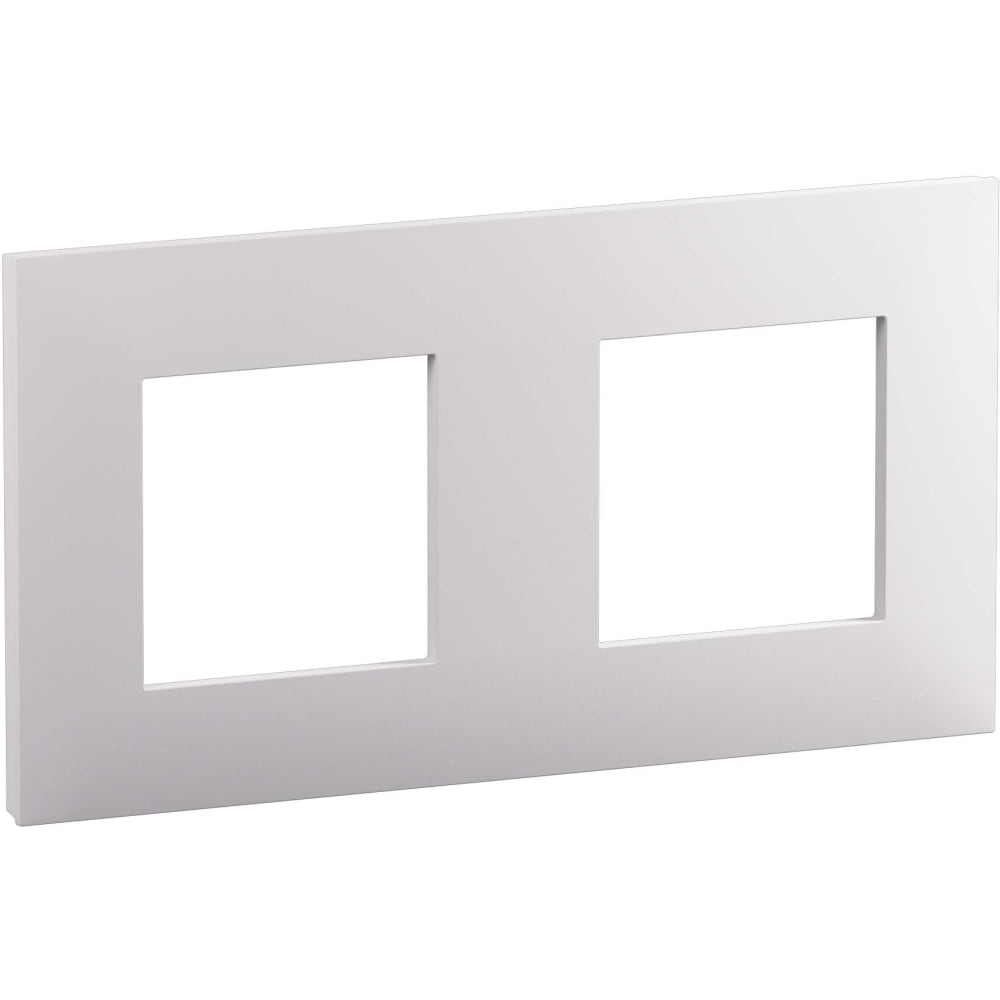 LEGRAND Valena Next afdekplaat 2 mech 71mm mat wit 741112L