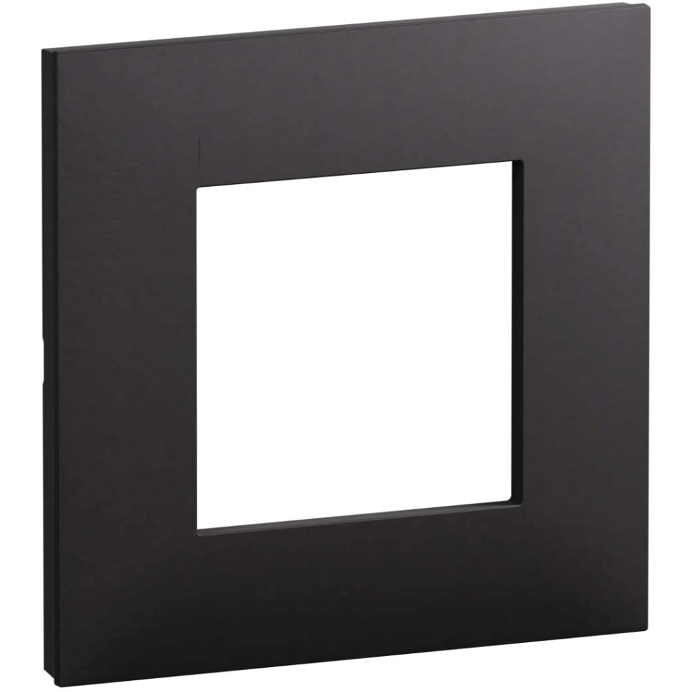 LEGRAND Valena Next afdekplaat 1 mech mat zwart 741151L