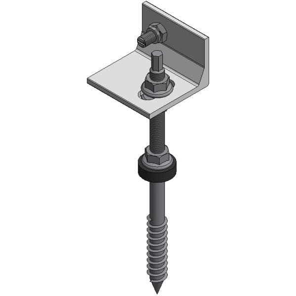 Van der Valk Rvs Boltline stokschr M10x200 L-adapt hk 747898