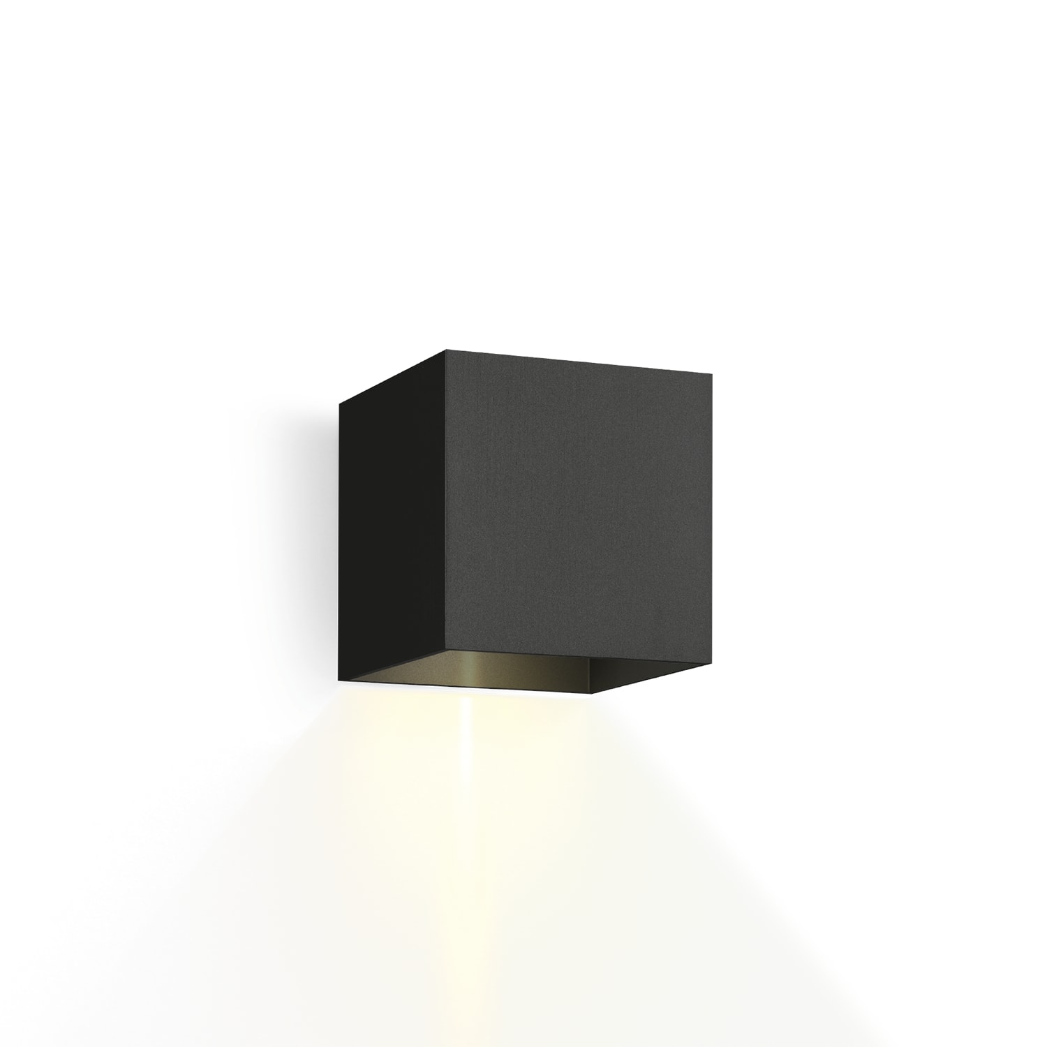 WEVER & DUCRE BOX 1.0 LED textuur zwart 3000K muur buiten 748168B5