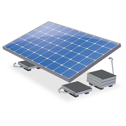 Van der Valk ValkBox 3 - standaard zonneschans voor platte daken en grond - kit 1 paneel 759003