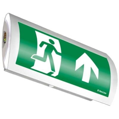VAN LIEN Noodverlichting Horizon LED opbouw 2x1W IP40 1h met zelftest permanent 7TCA091160R0031