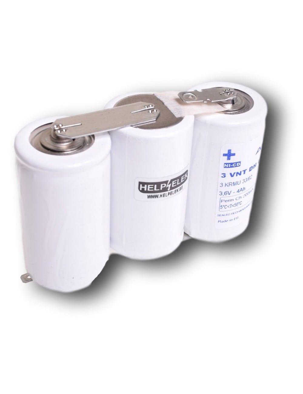 SAFT URA 3 VNT DH U batterijen zij/zij 800817