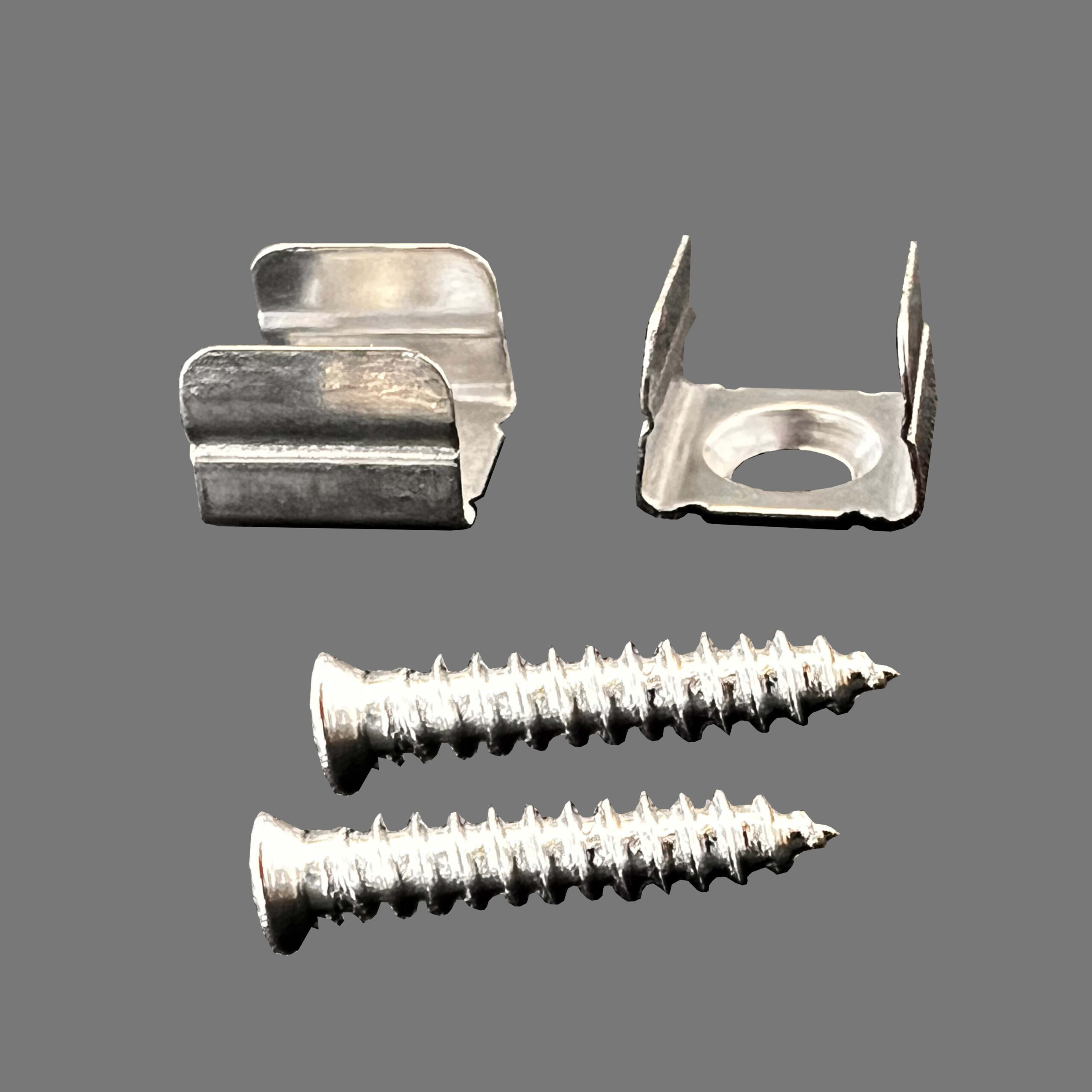 LEDLAB FIXATION CLIPS SET FOR SKAB PROFILE 8X8 - SS304 - SS 316 804003120020