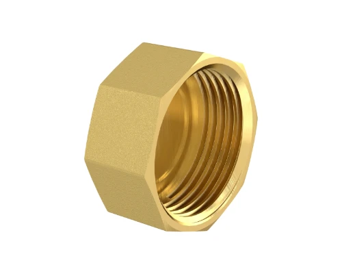 Brassline messing kap F 6/4 (zak 5st) - prijs per stuk - enkel geschikt voor water 830050